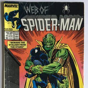 Web of Spider-Man #25 (Apr 1987, Marvel) "Beware the Stalker from the Stars!"